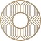 Ekena Millwork Empire Wood Fretwork Pierced Ceiling Medallion, Birch, 40"OD x 14 5/8"ID x 1/4"T CMWP40X40X0250EPBI - alternate 5